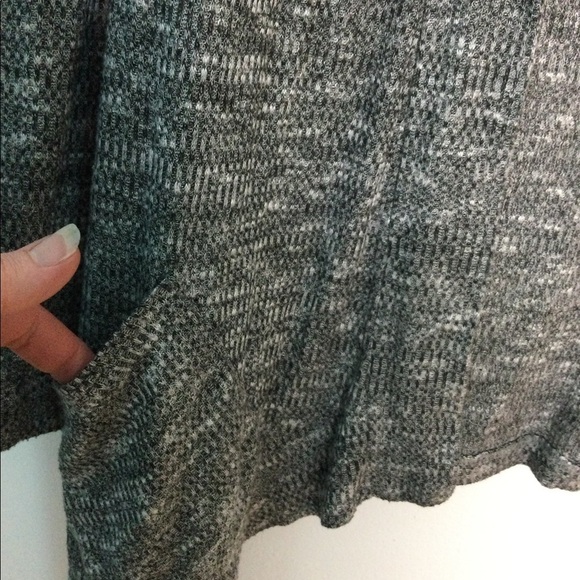 Women’s St John's Bay S Small 4 - 6 Sweater Cardigan Marbled Gray Open Front NEW - Picture 8 of 8